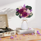 Flowers for Delivery Prime Preserved Purple Roses Bouquet Save 3-5 Years - Image 6