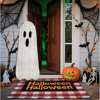 Halloween Front Porch Decor, Wooden Ghost Porch Sign,Spooky Ghost - Image 3