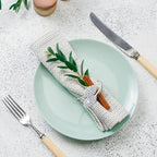 Set of 100 Napkin Rings Metal Silver Elegant Bling Leaves Rhinestone Napkin Rings Bulk Dinner Banquet Serviette Decor, Dining Table Setting for Thanksgiving Christmas Holiday Wedding Party - Image 4