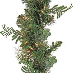 National Tree Company 9ft Pre-Lit Artificial North Conway Christmas Garland - Image 3
