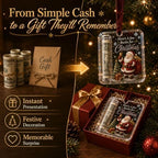 14Pcs Christmas Money Holders for Cash, 2027 Cash Gift Holder Ornament, Crystal Holiday Money Holder, Hanging Christmas Ornaments for Tree Decor & Stocking Stuffer Gifting (14PCS) - Image 5