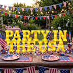 Honoson 13 Pcs 4th of July Party in the USA Lights Signs Decorations 250th - Image 6