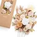 Ling's moment Artificial Wedding Fall Flowers Deluxe Combo, Boho & Nude by LingsMoment