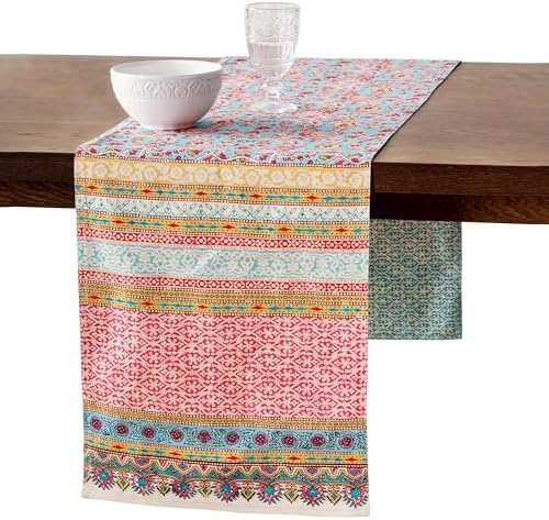 Maison d' Hermine Table Runner 100% Combed Cotton 14.5"x108" (Double Layer) by MaisondHermine