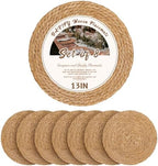BAVIFY 13" Round Woven Placemats Set of 8, Plate Chargers for Dining Table by BavifyBaking