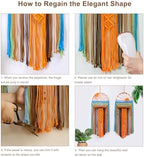 Artilady 2 Pack Macrame Hanging Tapestry Sun Wall Decor, Boho Dream Catcher - Image 5