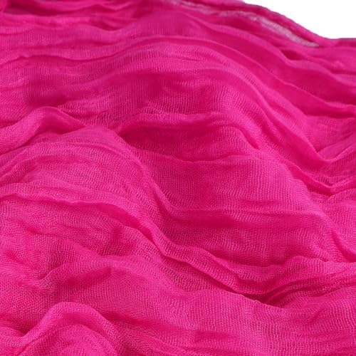 16 Pack Hot Pink Cheesecloth Table Runner 23 x 120 Inch 10Ft - Image 7