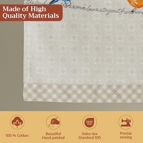 Maison d' Hermine Table Runner 100% Cotton 14.50" x 108" (Double Layer) - Image 3