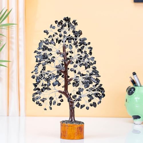 Crocon® Black Tourmaline Crystal Tree of Life Birthday Gifts for Men, Dad, - Image 7