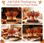 Fall Thanksgiving Table Centerpiece, Farmhouse Table Kitchen Decor for Home - Image 5
