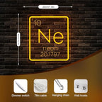 Ne Element Neon Sign Science LED Neon Light Classroom Decor for STEM Room - Image 4