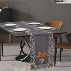 Decozen Set of 8 Doilies for Table, Lace Doilies - Rustic, Crochet, Farmhouse, Kitchen, Dining Table Centerpiece Decor - Round Christmas Placemats - 15 inch Charcoal Gray, Charcoal Fleur Collection - Image 7