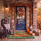 Moucuny 2 Pcs Football Doormat, Football Field Rug Outdoor, Non-Slip - Image 4