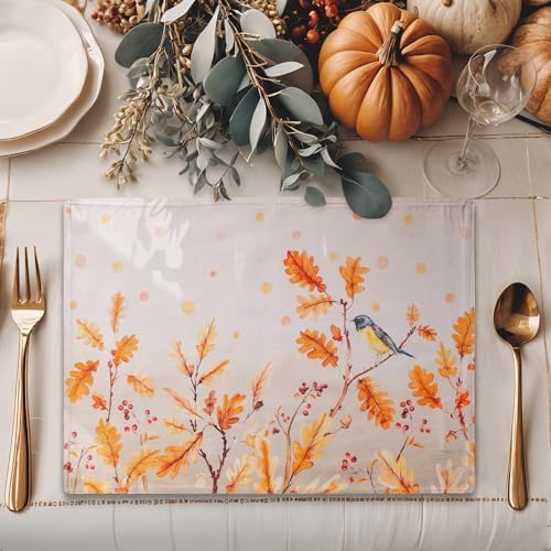 Maison d' Hermine Placemats Set of 4 Reusable 100% Cotton (13"x19") - Image 6
