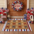 Tinideya 2 23.6 X 35.4 Inches Bow Red Blue White by Tinideya