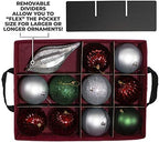 612 Vermont Christmas Ornament Storage Box, Holds 36-4 Inch Ornaments - Image 3