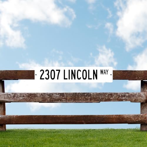 Custom Street Sign, Personalized Novelty Road, Blue Border, Christmas - Image 5