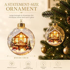 Glowing Christmas Story Ornaments, 9-Piece Light Up Mini Scene Set (Set A) - Image 4