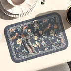 patdrea Designer Chinoiserie PVC Placemats Set of 6,12"x17"-Lanruoting B - Image 6