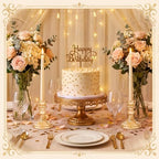 Sieral 24 Pcs Gold Taper Candle Holders 4'' Tall Candlestick Glass Holders Bulk Stripe Decorative Stand Wedding Stick Holder for Anniversary Party Dining Table Festival Decor - Image 4