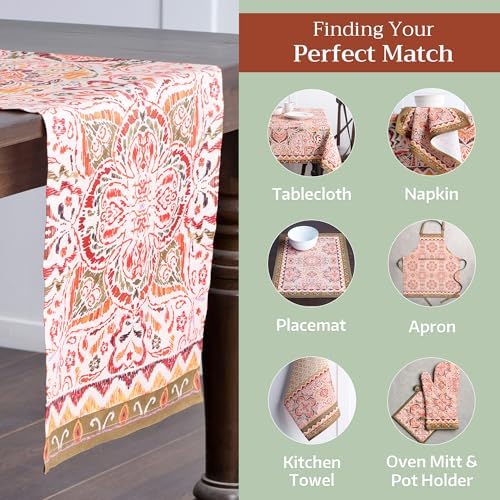 Maison d' Hermine Table Runner 100% Cotton 14.50" x 108" (Single Layer) - Image 5