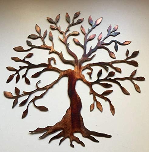 Olive Tree Metal Wall Art Tree of Life Home Decor - Image 5