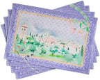 Maison d' Hermine Placemats Set of 4 Reusable 100% Combed Cotton (13"x19") by MaisondHermine