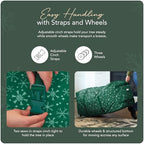 Covermates Christmas Tree Rolling Cinch Bag, 48" W x 20" D x 20" H - Image 5