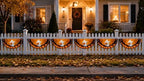 Halloween Half Fan Banner Decorative Flag, Ghost Pumpkin, 1.5X3FT 6-Pack - Image 3