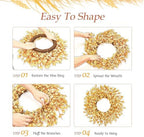 26 Inch Fall Wreaths for Front Door Outside - Large Autumn Wreath - Image 6