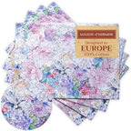 Maison d' Hermine Placemats Set of 4 Reusable 100% Cotton (13"x19") by MaisondHermine