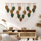 Large Macrame Wall Hanging Boho Woven Tapestry Chic Home Decor Wall Art - Image 6