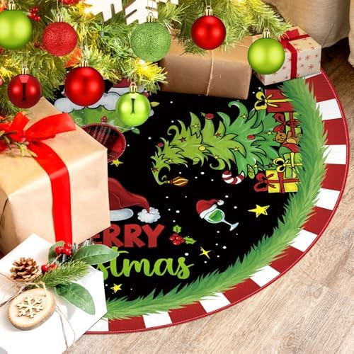Gejoy 32 Pcs Red and Lime Green Christmas Tree Decoration Set - Image 4