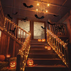 Thenshop 17 Pcs Halloween Hallway Decorations Indoor LED String Lights - Image 4