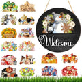 16 Pcs Interchangeable Welcome Sign for Front Door，B#：2 by Unknown