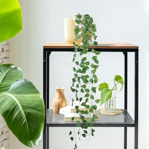 240Pack Artificial Ivy Garland, 1680Ft Fake Vines Hanging Plants for Room Decor, 72 Leaves Aesthetic Faux Greenery Garland Vines Leaf with Strengthened Joint Prevent Leaves Falling Off for Wall Decor - Image 4