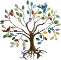 VEWOSTAR Metal Tree of Life Wall Art for Living Room Home Decor by VEWOSTAR