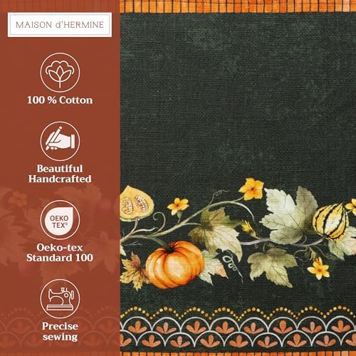 Maison d' Hermine Placemats Set of 4 Reusable 100% Cotton (13"x19") - Image 2