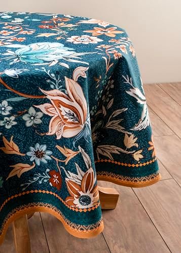 Maison d' Hermine Table Cloth Round Table Reusable 100% Cotton 63" Diameter - Image 4