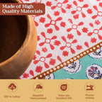 Maison d' Hermine Table Cloth Rectangle Table Reusable 100% Cotton 54"x72" - Image 3