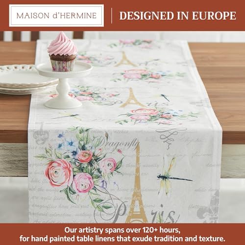 Maison d' Hermine Table Runner 100% Cotton 14.50" x 108" (Double Layer) - Image 2