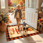 Ileading Fall Door Mat 32"x48", Non Slip Welcome Doormats for Front Door - Image 3