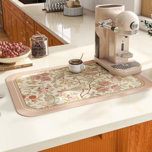 patdrea Designer Vintage French PVC Placemats Set of 6,12"x17"-Kulom A - Image 6