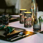 Flameless Candles LED American Flag Decorative Candles Eagle Flag Battery Operated Ornage Flickering Candles with 18-Key Remote Timer Pillar for Home Living Room Party Table Decorations - Image 5