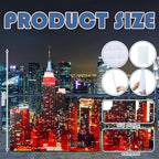 Colingmill 5 ft Skyline Scene Buildings Cutout New York Party Decoration - Image 2