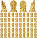 AceOrbit 150 Pcs Gold Ganesha Figurines, 1.26 Inch Resin Hindu Party Favors by Unknown