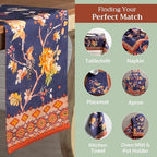 Maison d' Hermine Table Runner 100% Cotton 14.50" x 72" (Double Layer) - Image 5