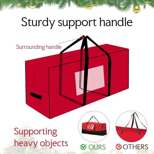 Christmas Tree Storage Bag 10 Ft Artificial Tree 600D Oxford Storage Bag - Image 3