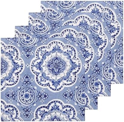 Maison d' Hermine Cloth Napkins Set of 4 Reusable 100% Cotton (20" x 20") by MaisondHermine
