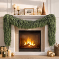 Alupssuc 9FT Christmas Garland, Encrypting Real Touch &Full Cedar Garland by Alupssuc